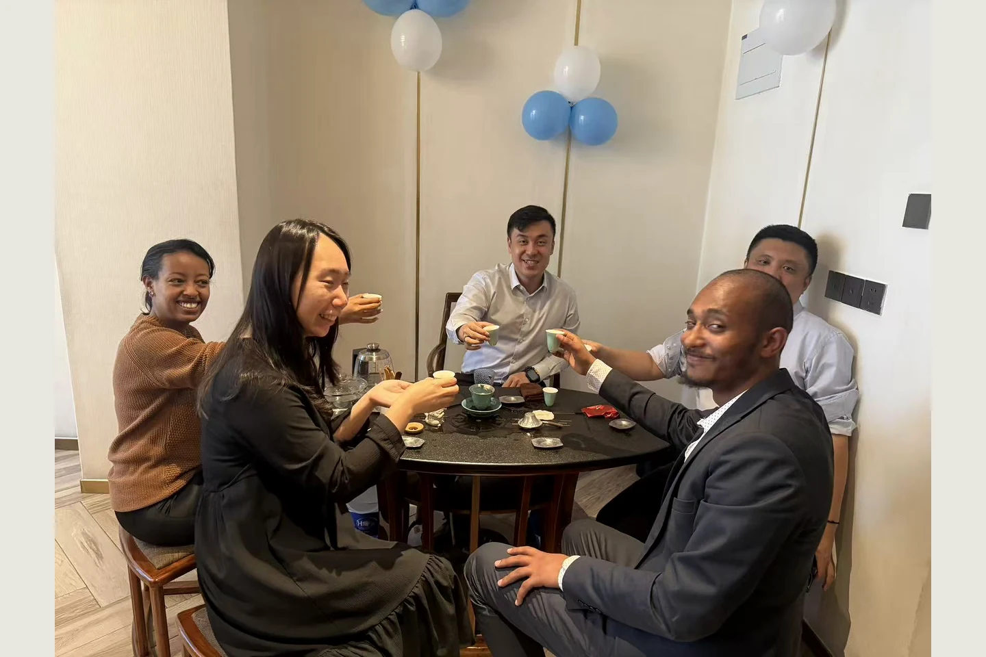 Client conversations in an informal setting