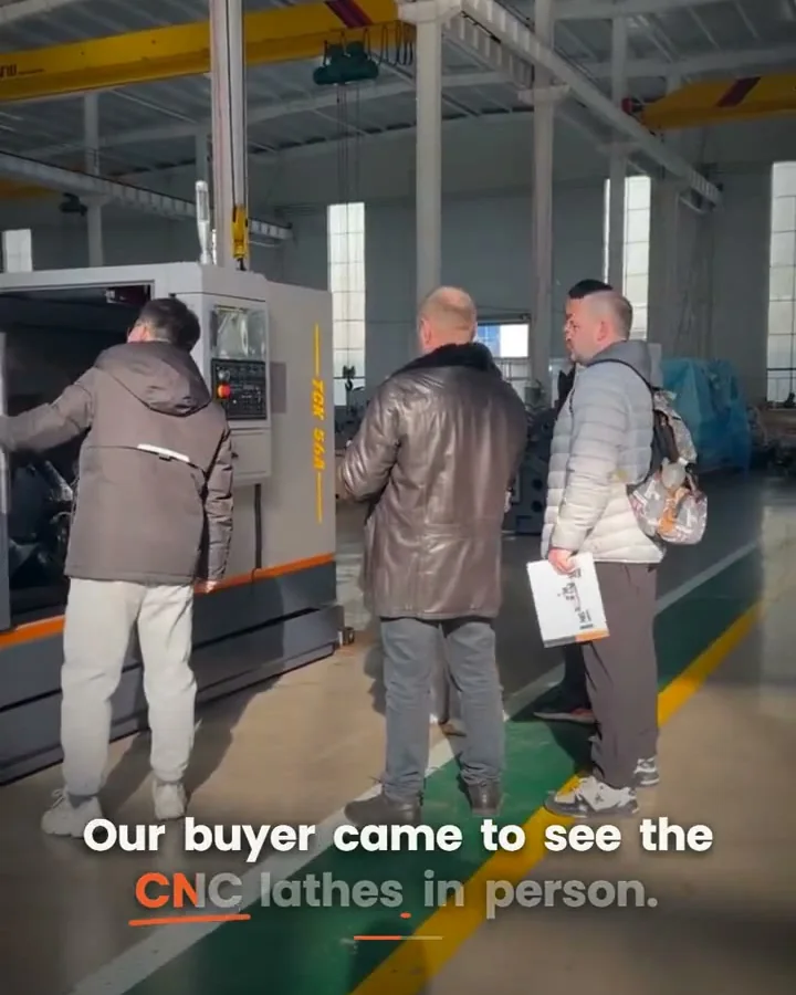 Besuch eines Werks f&uuml;r CNC-Drehmaschinen in China
