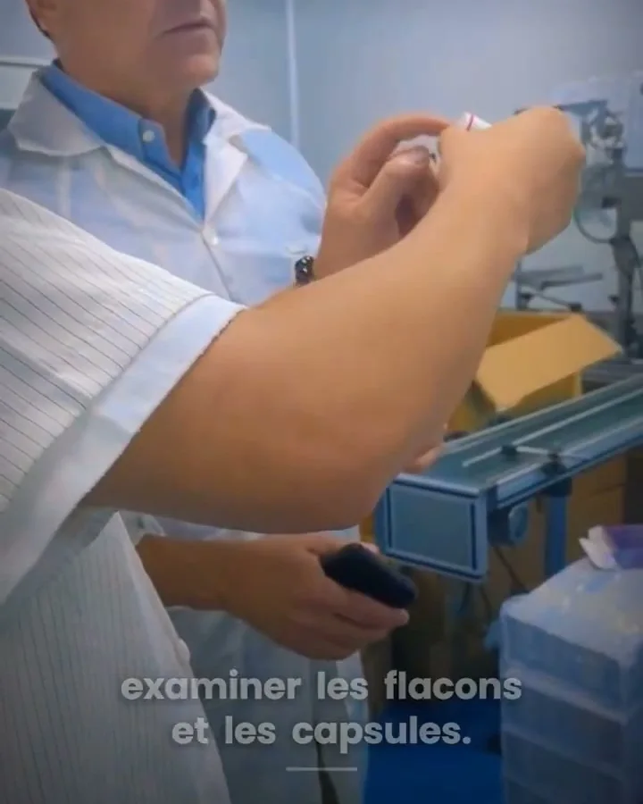 Inspection d&rsquo;&eacute;chantillons de flacons en verre en Chine